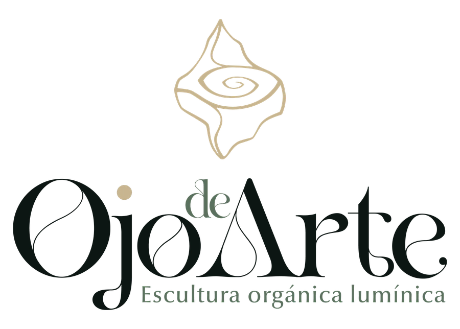 Ojo de Arte — escultura orgánica lumínica